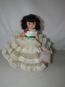 Vintage 8" Madame Alexander Puppe Scarlett 631 Vom Winde verweht Serie in Box - Bild 1 von 6