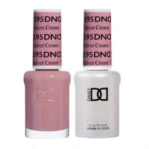Gel UV DND Match + esmalte de uñas #595 crema de terciopelo - Imagen 1 de 2
