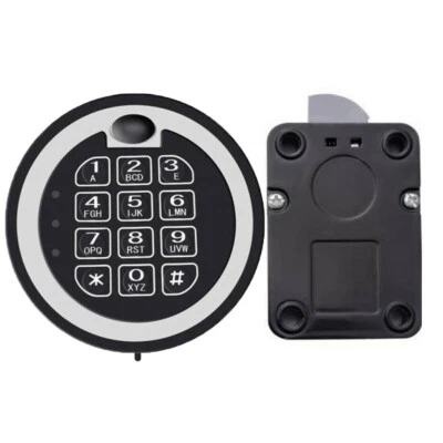 Replace Mesa MSL 500 Safe Lock Black Keypad Electronic Safe Swing Bolt Lock