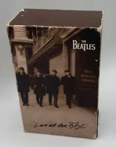 The Beatles: Live at the BBC Double Box Cassette + Sleeve & Booklet TOPGBP720 VG - Picture 1 of 12