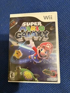 Super Mario Galaxy (Nintendo Wii, 2007) CIB Complete with Manual - Picture 1 of 4