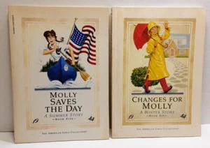  MOLLY AMERICAN GIRLS COLLECTION 1944 Lot of 2 Paperbacks FLAWS - Picture 1 of 10