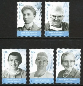 Australia 2012 Medical Doctors, set of 5, mint never hinged - Picture 1 of 1