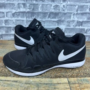 Nike Federer Zoom Vapor 9.5 Tour Black Tennis Shoes 631458-011 Mens Size 9.5 - Picture 1 of 12