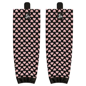 Valentines Day Swirled Hearts Pro Style Hockey Socks - Picture 1 of 2