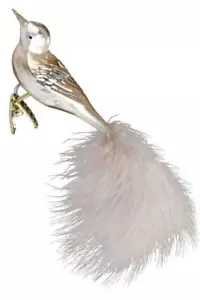 Inge Glas Champagne Bird, Clip-On Bird 10169S018 tedesco NUOVO con confezione regalo GRATIS - Foto 1 di 2