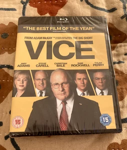 VICE BLU-RAY NEW SEALED 2018 CHRISTIAN BALE SAM ROCKWELL THE BIG SHORT - Picture 1 of 2