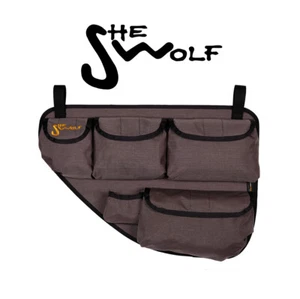 for Dacia Dokker Side Window Pockets Organizer Storage Bag Holder She-Wolf - Picture 1 of 11