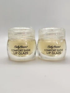 2 NEW Sally Hansen Comfort Shine Lip Glaze Limited Ed 6652-50 Cupcake - Picture 1 of 2