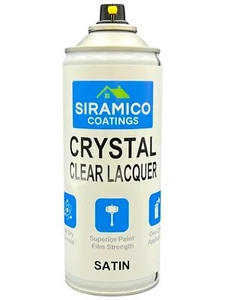 Siramico Kristallklarlack | 400ml | Satin Finish | Einschicht | UV-Schutz - Bild 1 von 6