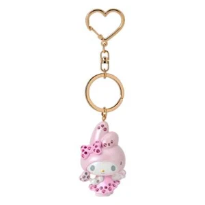 Sanrio My Melody ♡ Angel Keychain Holder Chain Keyring Official goods Japan - Picture 1 of 4