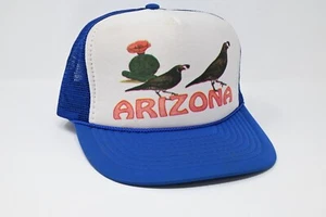 Vintage 5 Panel Rope Snapback Hat State of Arizona Bird Cap - Picture 1 of 8