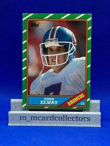 1986 Topps #112 John Elway Denver Broncos - Imagen 1 de 2