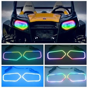 RGB LED DRL Boards Polaris Sportsman 2017+ 450/500/570/800/1000 Headlight DIY - Picture 1 of 6