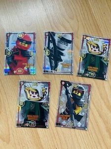 ⭐️5x Verschiedene Lego® NINJAGO Ultra Power Seltene Sammelkarten Glitzer ✨ - Bild 1 von 5