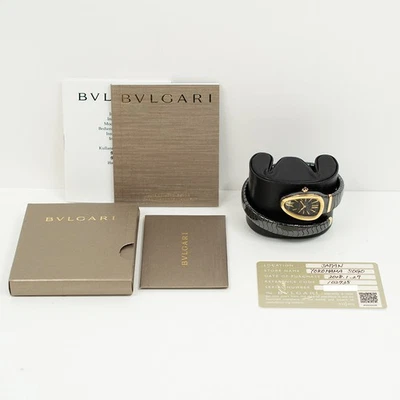 Reloj mujer Bvlgari Serpenti cerámica y oro rosa 18k SPC35BG. Foto 1 de 4