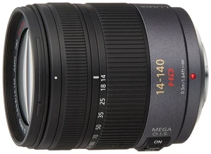 Panasonic teleobiettivo zoom per Micro Quattro Terzi Lumix G VARIO HD 14-140mm/F4 - Foto 1 di 1