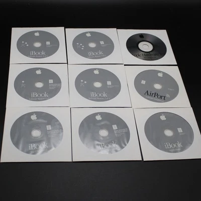 iBook Mac OS 9 & X 10.1.4 Install 2002 Disc 1, 2 ,3, 4 Plus Software - Image 1 of 4