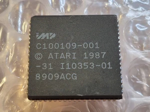 ✅  Chip IC MMU ⭐ C100109-001 ⭐ Atari 520 1040 ST STFM MEGA ⚡️ - Picture 1 of 1