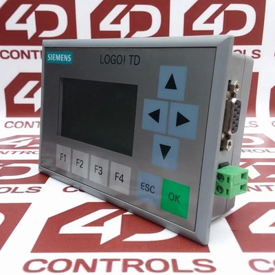 6ED1 055-4MH00-0BA0 |  Siemens | LOGO! TD, Text Display,  4 Lines, Used (UPP) - image 1 of 2