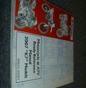 Suzuki LT-Z400K7 2007 ATV especificaciones y manual de referencia listo para servicio xz - Imagen 1 de 10