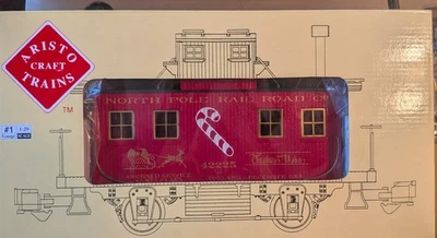 Aristocraft North Pole Railroad Co. (Navidad) Bobber Caboose ART-42225 Foto 1 de 2