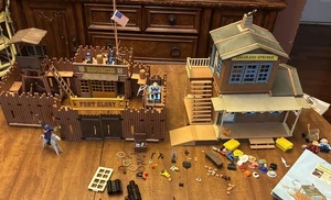 RIESIGES SET PLAY-MOBIL FORT GLORY, HAUPTQUARTIER, COLORADO SPRINGS - Bild 1 von 19