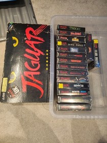 Atari Jaguar Console - BUNDLE WITH 16 GAMES - BOXED