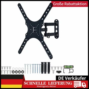 14-55 Zoll TV Wall Bracket LCD LED Fernseher TV Wandhalterung Wandhalter neigbar - Afbeelding 1 van 21