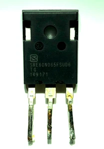 SRE60N065FSUD6TG IGBT 650V 100A TO-247 Genuine Sanrise Tech part tested x 1 pcs - Bild 1 von 1