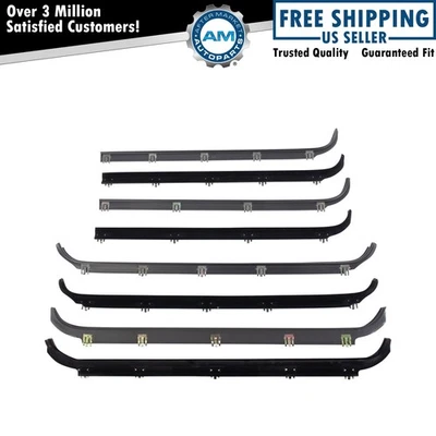 Комплект уплотнений для дверных окон уплотнительных прокладок подходит для Ford F-250 F-350 1987-1996 годов выпуска - Изображение 1 из 4