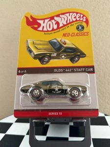 Hot Wheels RLC Neo-Classics Olds 442 Staff Car #6/6 E2 - Picture 1 of 1