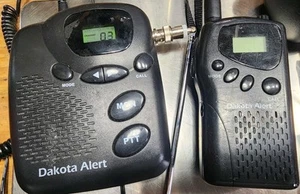 Dakota Alert Base Unit M538-BS Wireless VHF Transceiver Handheld 2-Way Radio  - Afbeelding 1 van 3