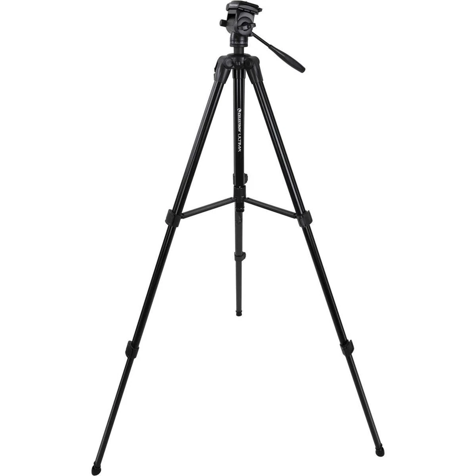 93612 Ultima Pan Tilt Head Tripod for a Spotting Scope, Binocular or Camera - Image 1 of 4