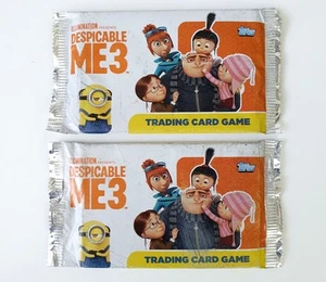 Topps Despicable Me 3 Trading Cards Two New Sealed Packs - Foto 1 di 2