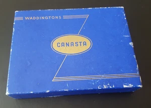 Waddingtons Canasta for 2, 4 or 6 players. 2 decks of sealed cards. We've more. - Picture 1 of 11