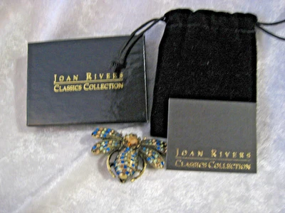 Булавка пчелиная Joan Rivers "Forever in our Memory" как новая в коробке - Изображение 1 из 3