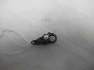 TROLLBEADS Armband Sterling Silber 925 LAA 2005 Retired Pearl Flower Verschluss - Bild 1 von 4