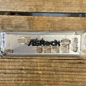 Original/Original für Mainboard ASRock H510m- HVS R2 0 I/O Shield Backplate - Bild 1 von 1