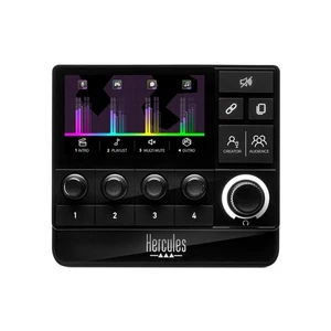 Hercules Stream 200 XLR, Profi-Audio-Controller zum Mastern von Audience-Creator - Afbeelding 1 van 9