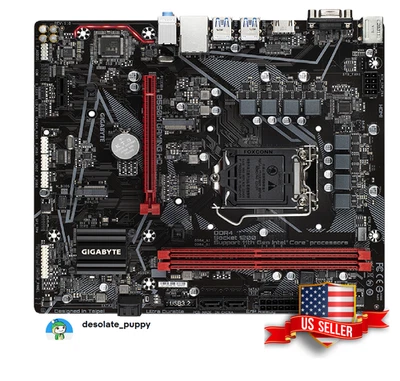 Renew Gigabyte B560M HD B560 LGA1200 Motherboard (Intel 10-11th gen) Newest BIOS - Image 1 of 4