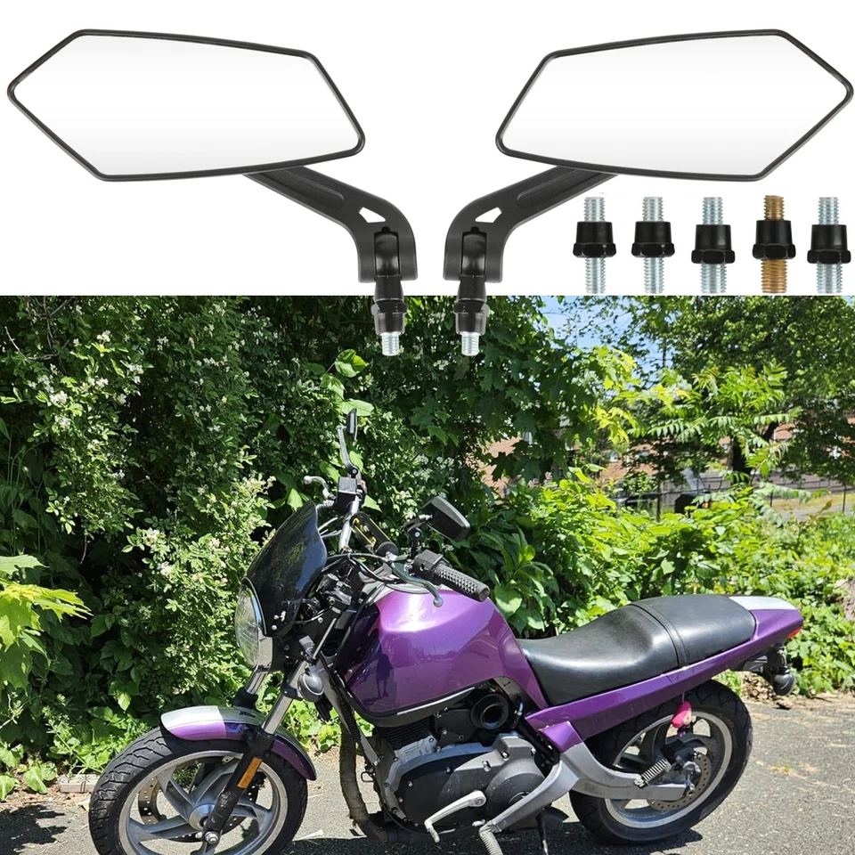 Espejos retrovisores para motocicleta Buell Blast Lightning XB9 XB9SX XB12S 8 mm/10 mm Foto 1 de 4