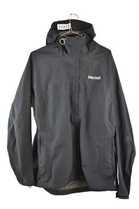 MArmot Goretex Mens Black Anorak Jacket Zip Up Wind Breaker Rain Size L Outdoors - Picture 1 of 9
