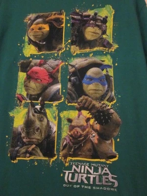 NWT - Teenage Mutant Ninja Turtles Movie Images Boy's Size XL Short Sleeve Tee - Image 1 of 2