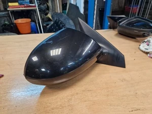 Kia Sportage MK3 O/S Driver Right Side Wing Mirror BLACK 1K - Picture 1 of 10