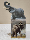 Vintage Avon MAJESTIC ELEPHANT Decanter Bottle Wild Country Full in Original Box