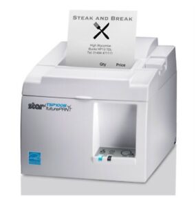 Star Micronics TSP143II WIFI Thermal Receipt Printer with Cutter -  WHITE