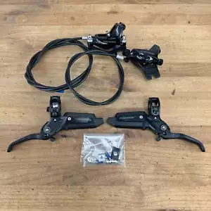 Low Mile! SRAM Code Stealth Silver 4-Piston Hydraulic Mountain Bike Brakeset - Picture 1 of 9