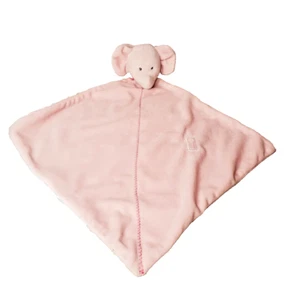 Carters PRECIOUS FIRSTS Pink Elephant Lovey Baby Plush Blanket Rattle 12" Soft - Picture 1 of 11