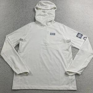Coolibar UPF 50+ Women's Andros Fishing Hoodie Size Xl White - Picture 1 of 9